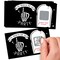 Big Dot of Happiness Til Death Do Us Party Scratch Off Dare Cards, Goth Bridal Decor, Bride or Die Bachelorette Dare Party Game – 22 Count